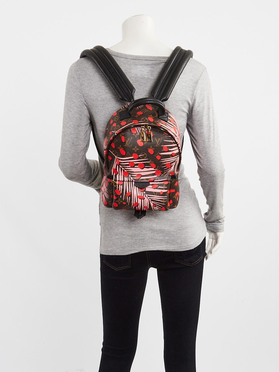Louis Vuitton Limited Edition Monogram Canvas Jungle Dots Palm Springs Backpack PM Bag