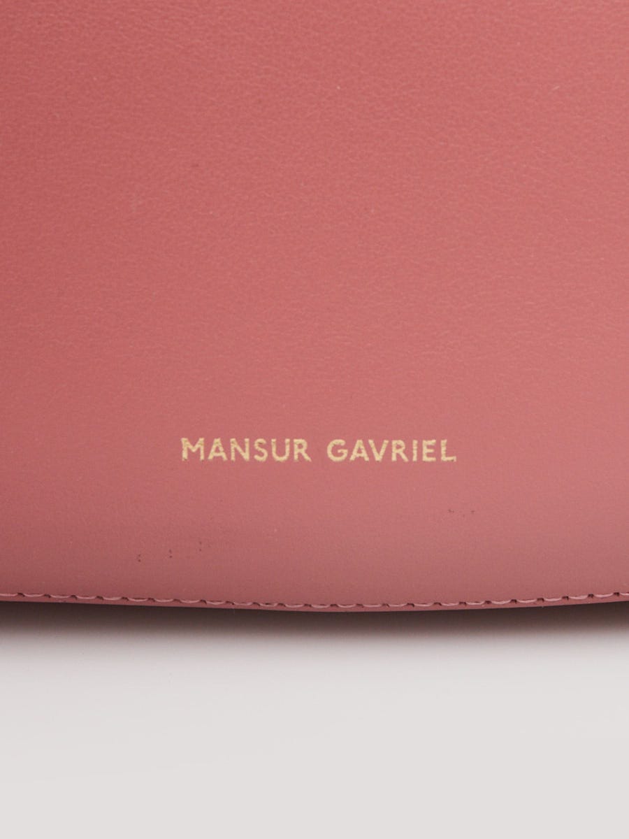 Mansur Gavriel Pink Smooth Leather Ocean Large Tote Bag