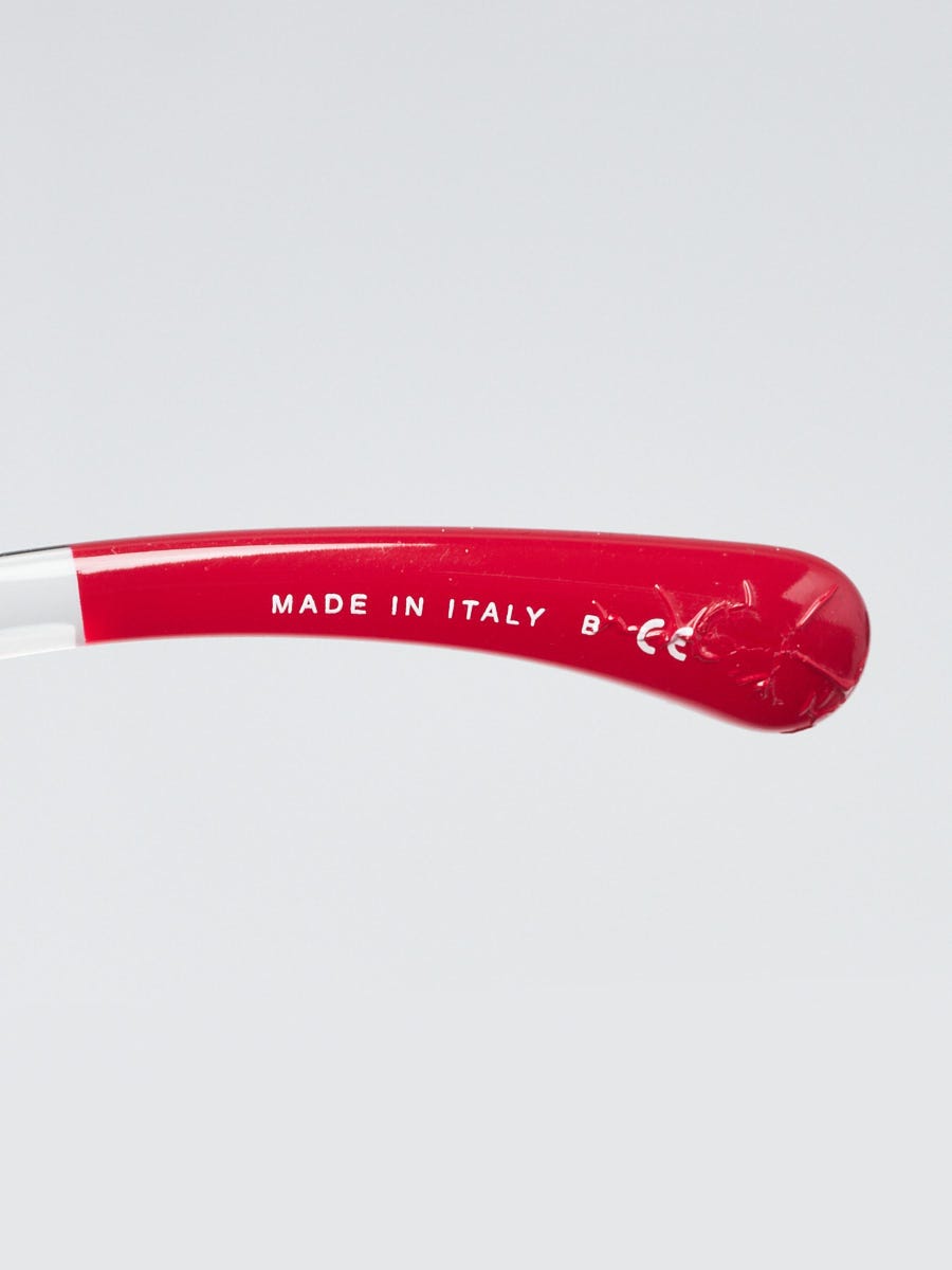 Chanel Red Acetate Cat Eye Frame CC Sunglasses - 5264  display picture 2