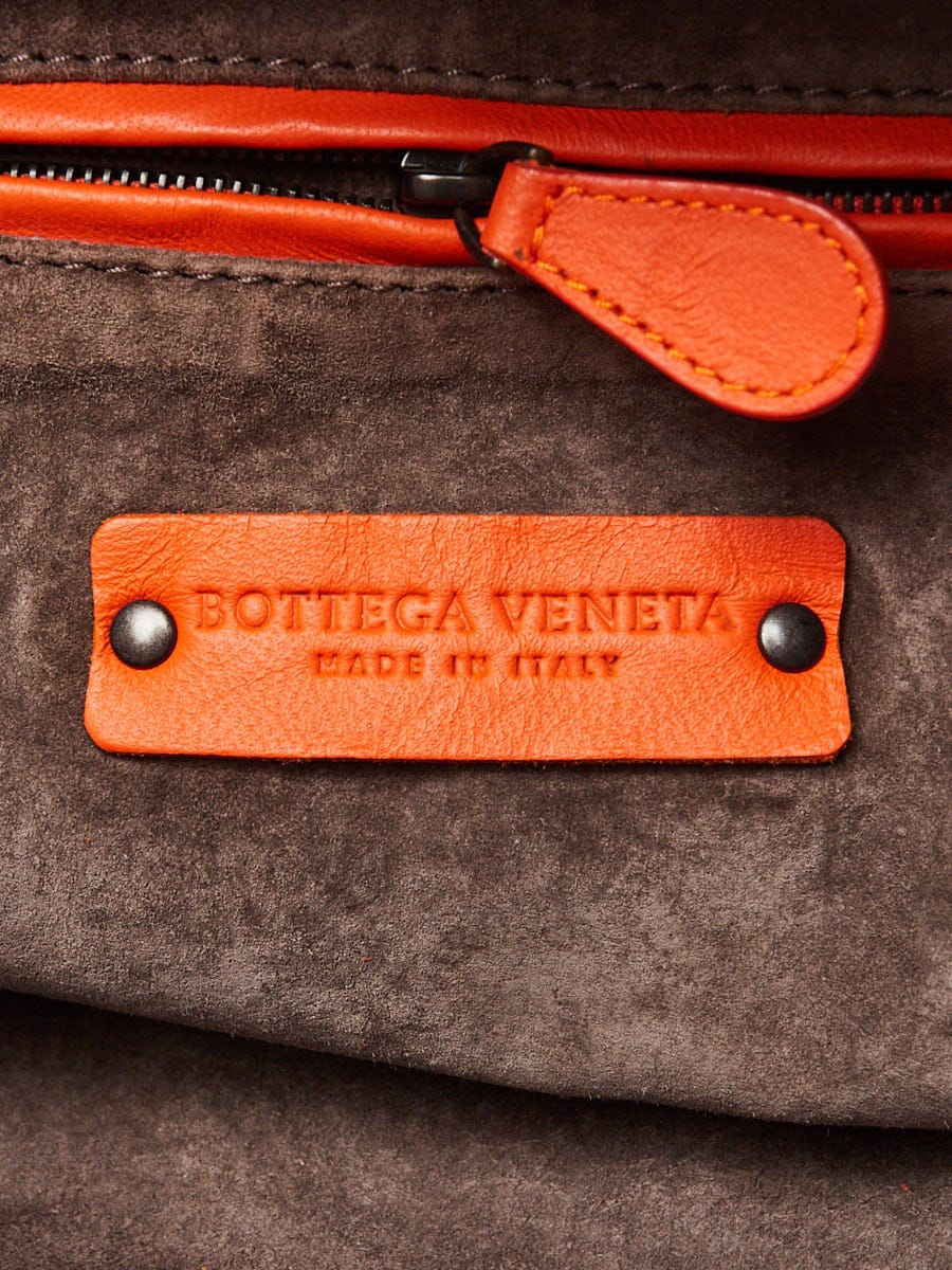 【関税込み】Bottega Veneta オレンジ Intrecciato スライド Bottega Veneta Orange Intrecciato Low Sneakers Bottega Veneta