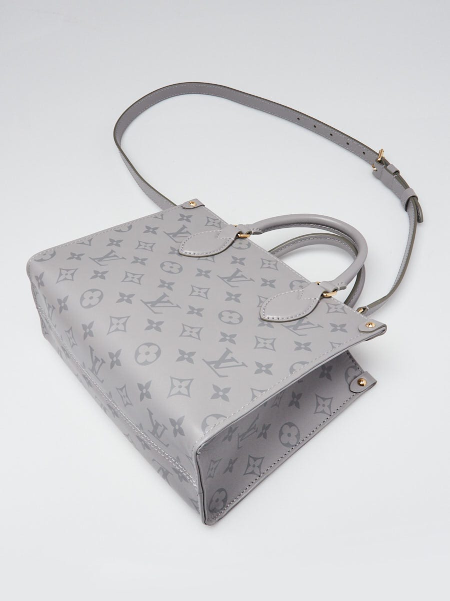 Louis Vuitton Trianon Grey Monogram Ink Onthego PM Bag | Yoogi's