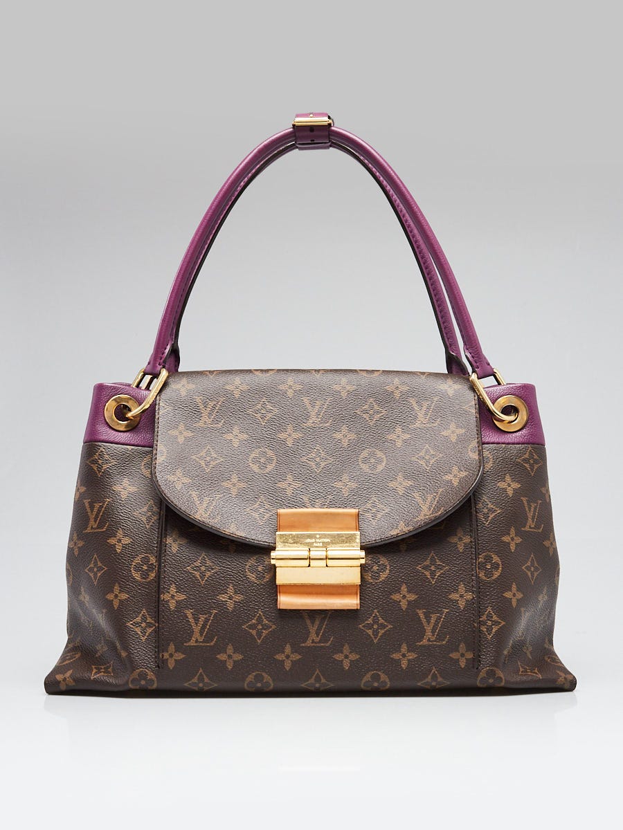 Louis Vuitton Amethyst Monogram Canvas Olympe Bag | Yoogi's Closet