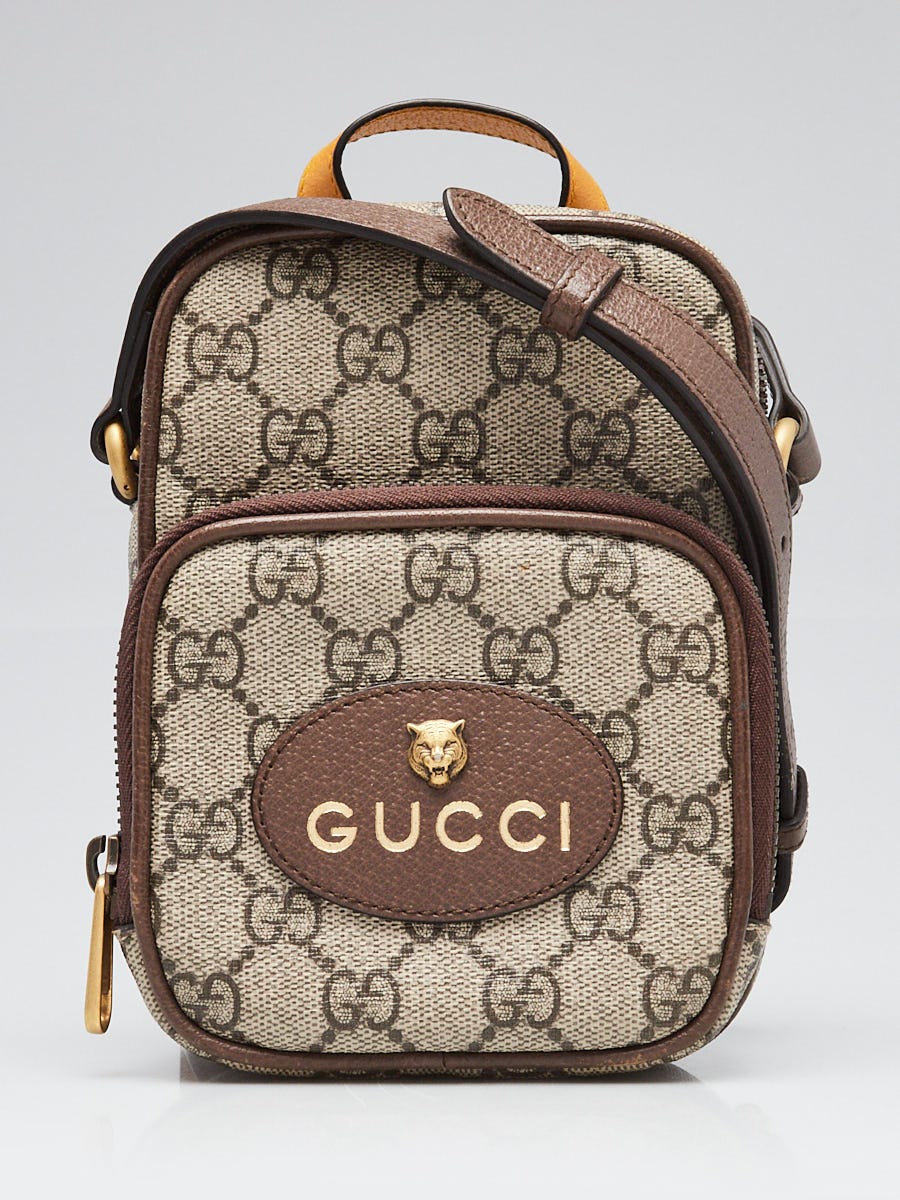 Gucci Beige/Ebony GG Supreme Canvas Neo Vintage Mini