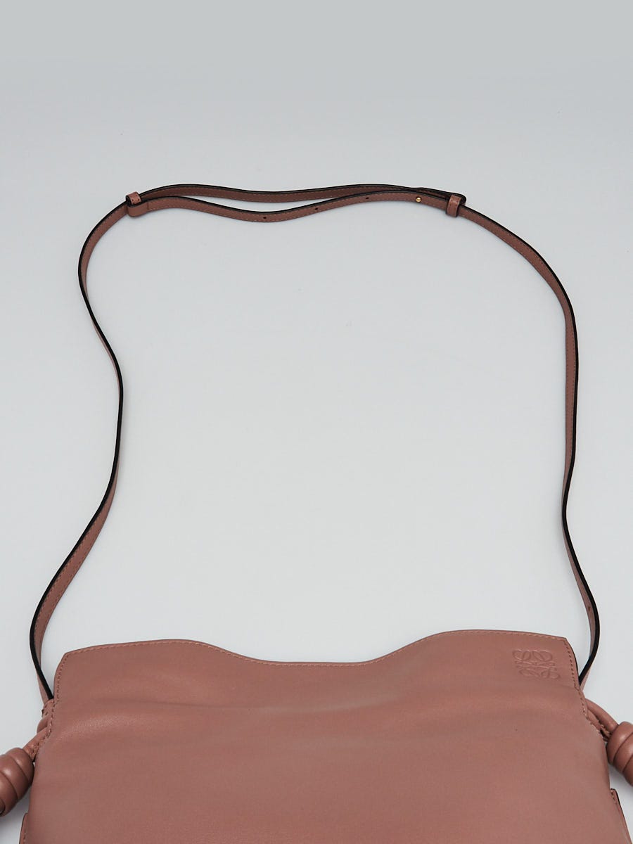 LOEWE ピンク レザー クラッチバッグ LOEWE ロエベ クラッチバッグ ポーチ キャンバス/レザー ピンク