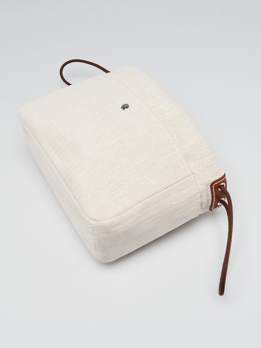 バッグのインサートやポーチに♪ [HERMES] フルービ20 HERMES Fourbi 20 Bag Insert PM Naturel 1045945 | FASHIONPHILE