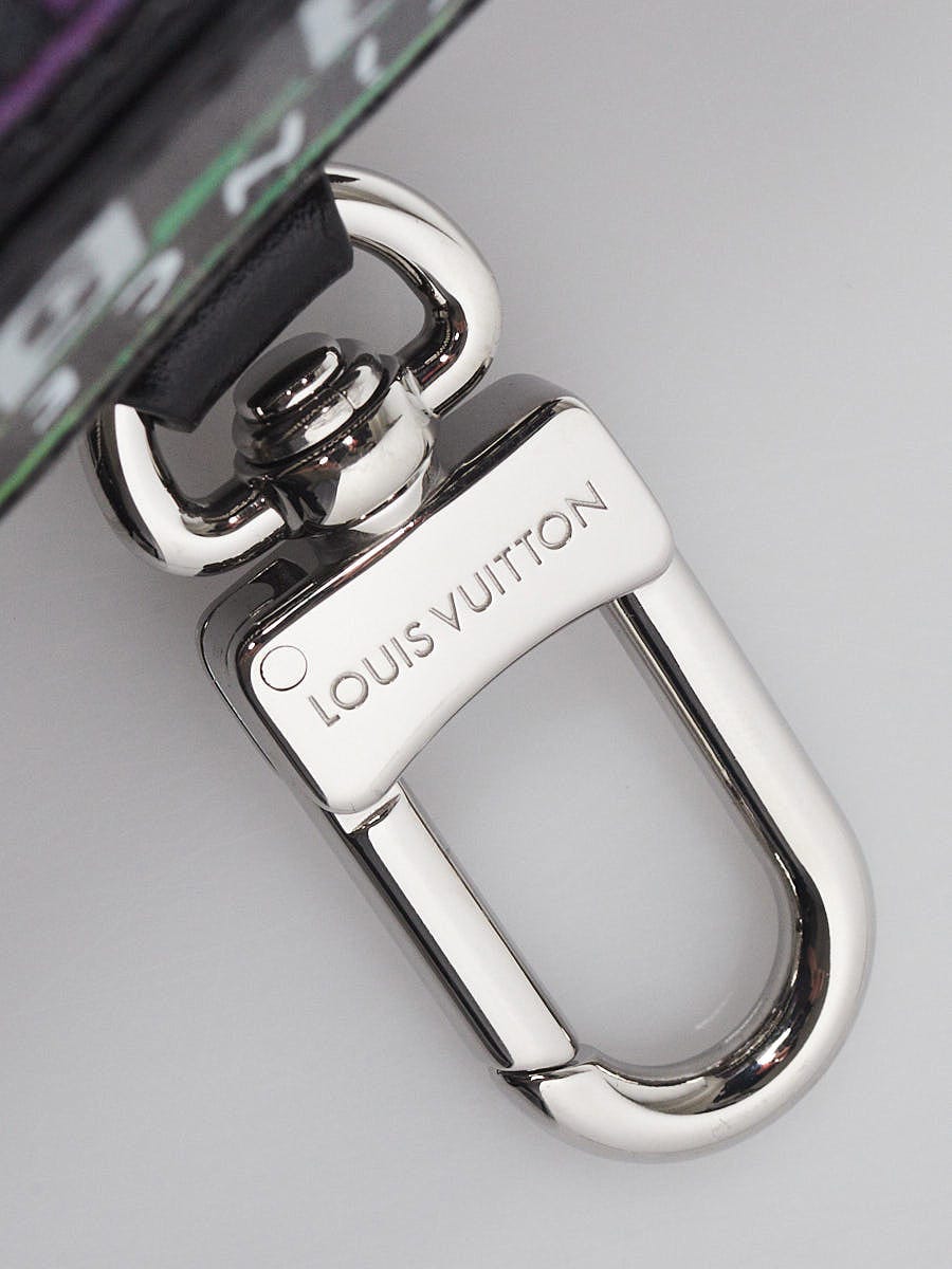Louis Vuitton Multicolor Leather Stereo Zip Cles Key Chain