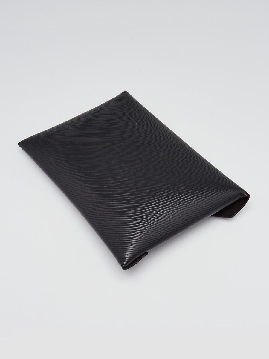 Louis Vuitton Black Epi Leather Kirigami Large Envelope Pochette