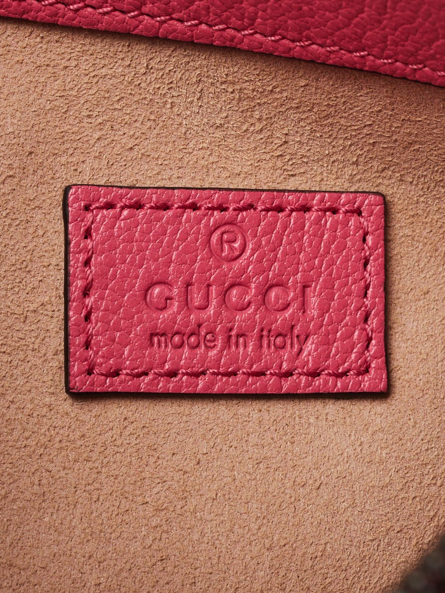 Gucci Pink Leather Double G Aphrodite Mini Shoulder Bag | Yoogi's