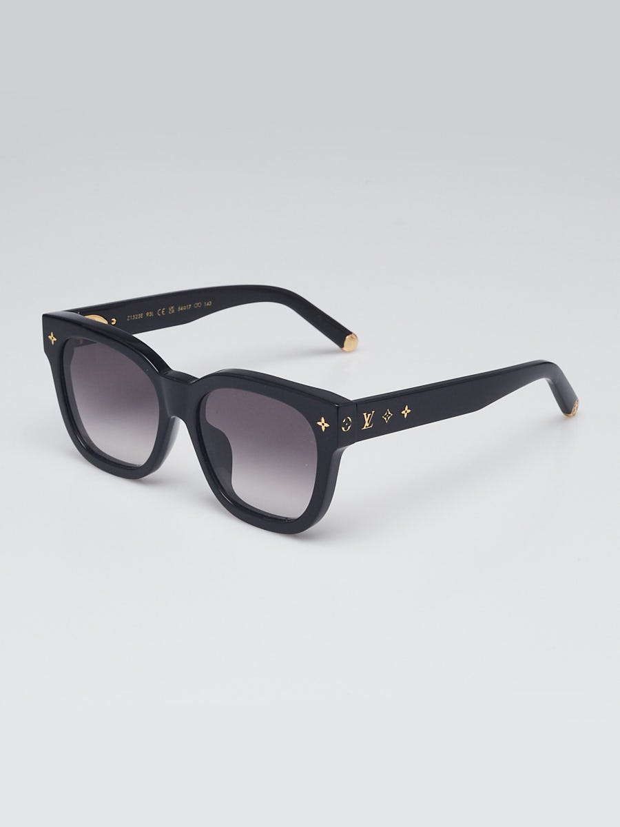 Louis Vuitton Black Acetate My Monogram Square Frame Sunglasses