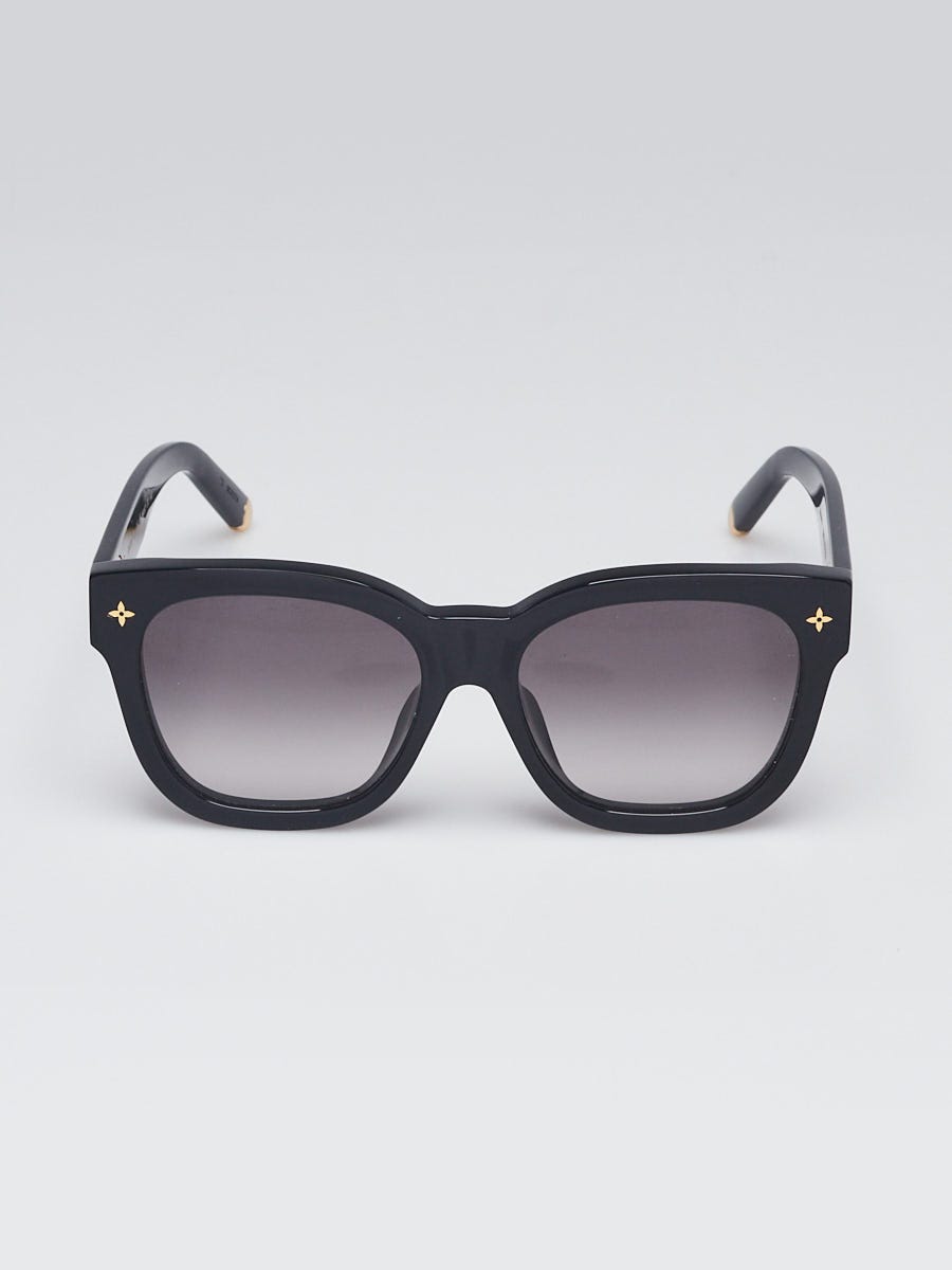Louis Vuitton Black Acetate My Monogram Square Frame Sunglasses