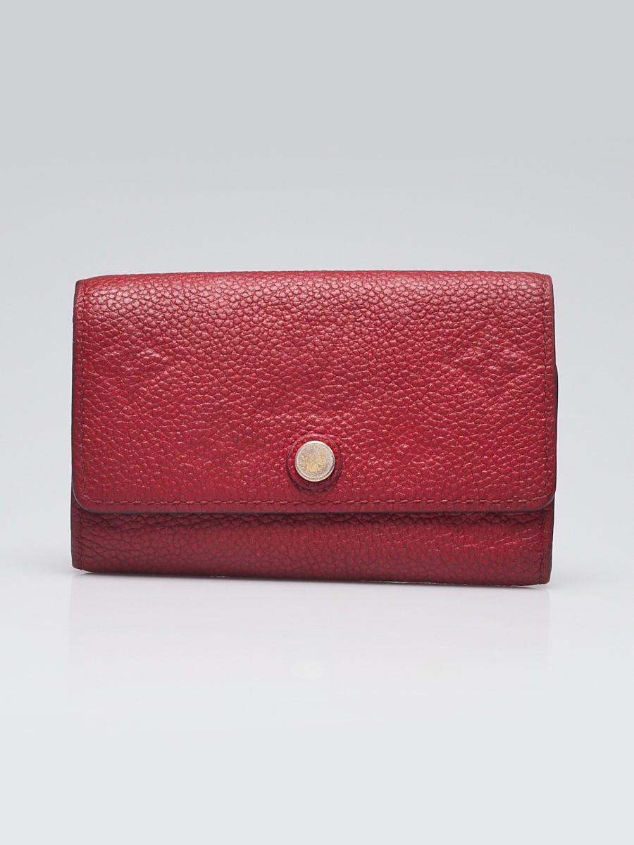 Louis Vuitton Cerise Monogram Empreinte Leather Multicles 6 Key Holder