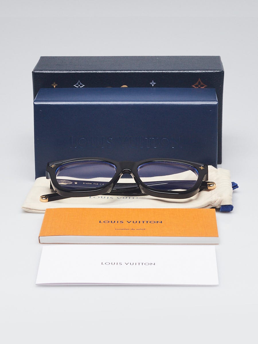 Louis Vuitton Black Acetate My Monogram Square Frame Anti-Blue