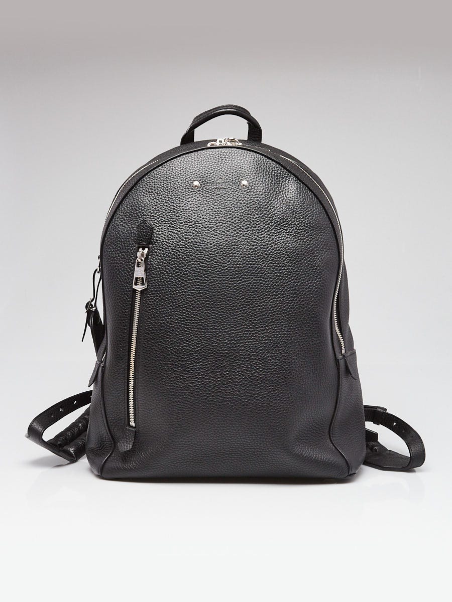 Louis Vuitton Black Taurillon Leather Armand Backpack Bag