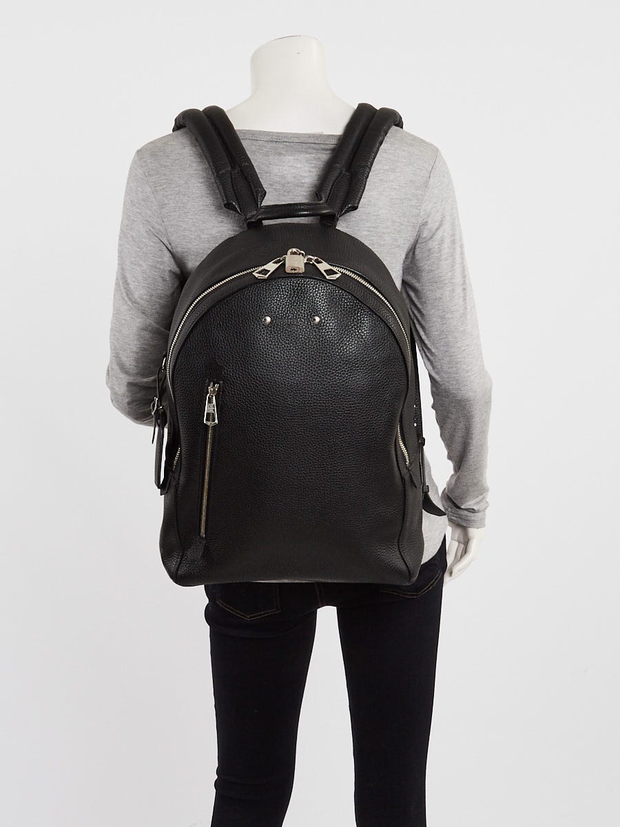 Louis Vuitton Black Taurillon Leather Armand Backpack Bag