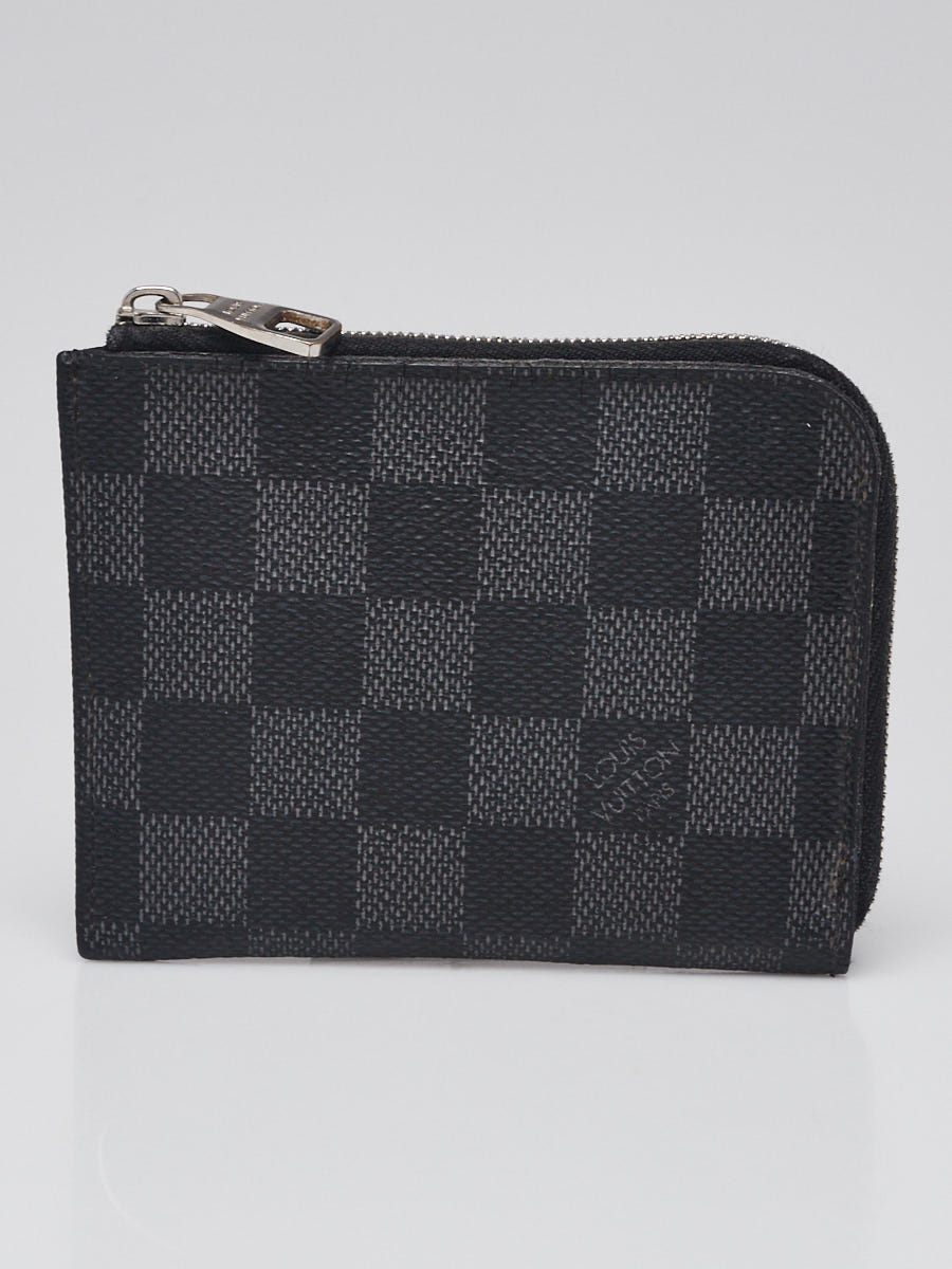 Louis Vuitton Damier Graphite Canvas Porte Monnaie Coin Purse
