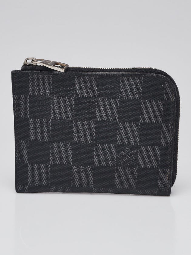 Louis Vuitton Damier Graphite Canvas Porte Monnaie Coin Purse