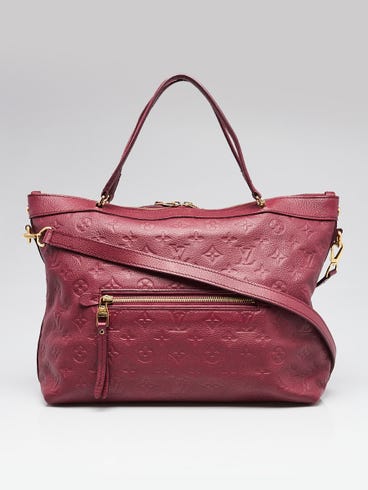 Louis Vuitton Aurore Monogram Empreinte Leather Bastille MM Bag