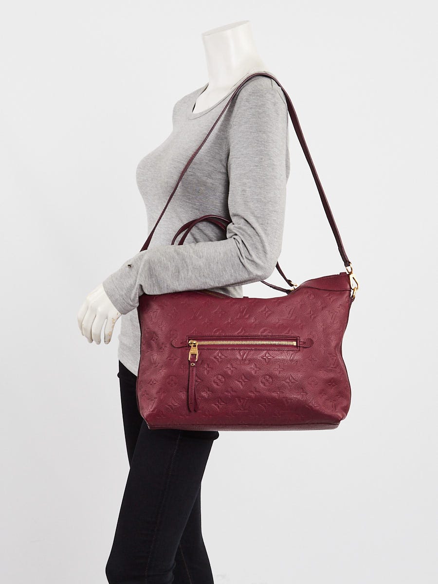 Louis Vuitton Aurore Monogram Empreinte Leather Bastille MM Bag