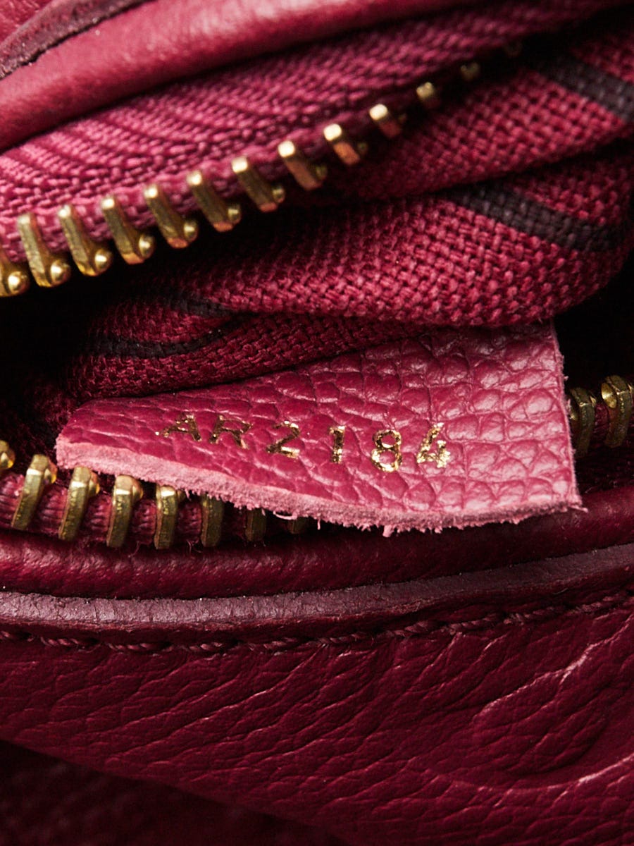 Louis Vuitton Aurore Monogram Empreinte Leather Bastille MM Bag