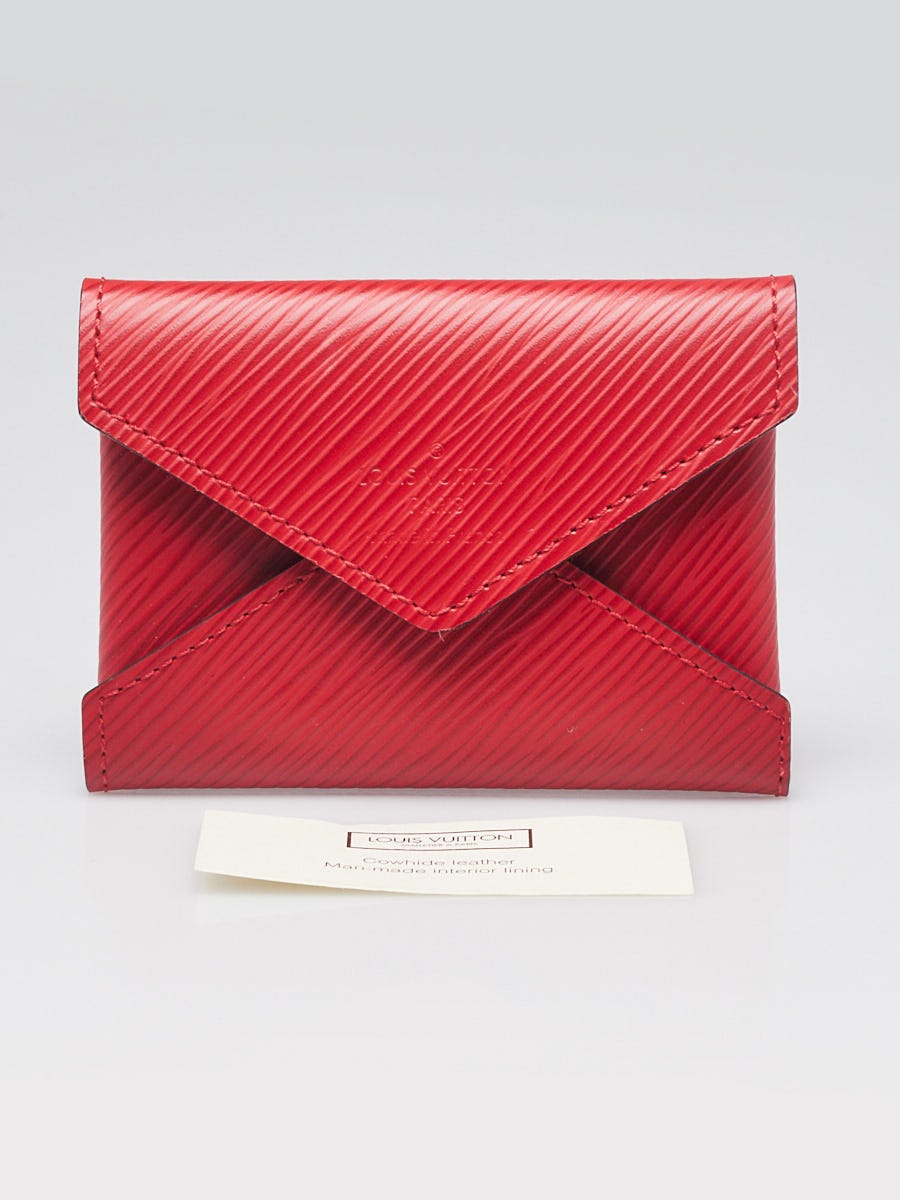Louis Vuitton Red Epi Leather Kirigami Small Card Holder