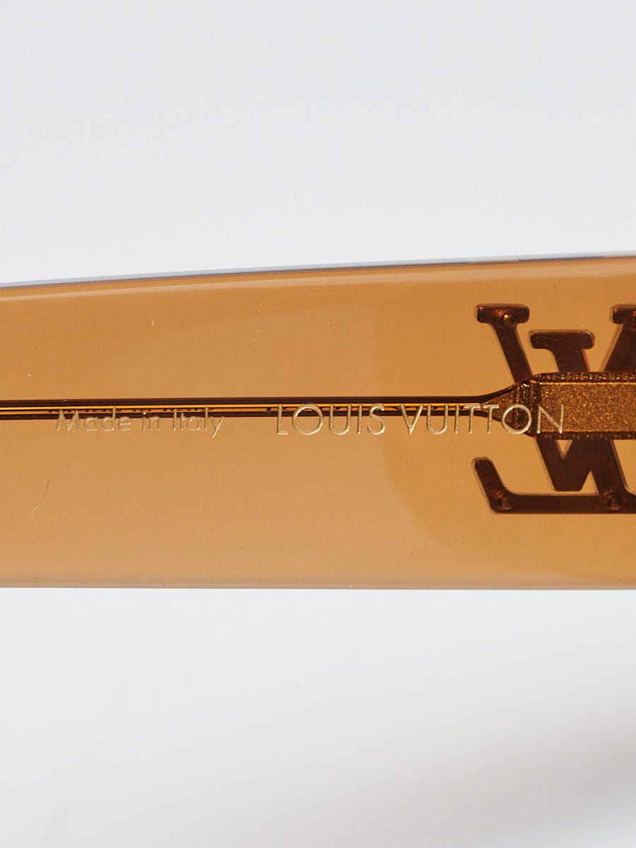 Louis Vuitton Brown Acetate Clash Square Sunglasses - Z2395W