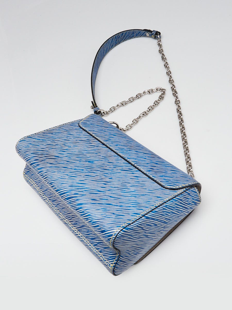 Louis Vuitton Denim Epi Leather Twist MM Bag | Yoogi's Closet