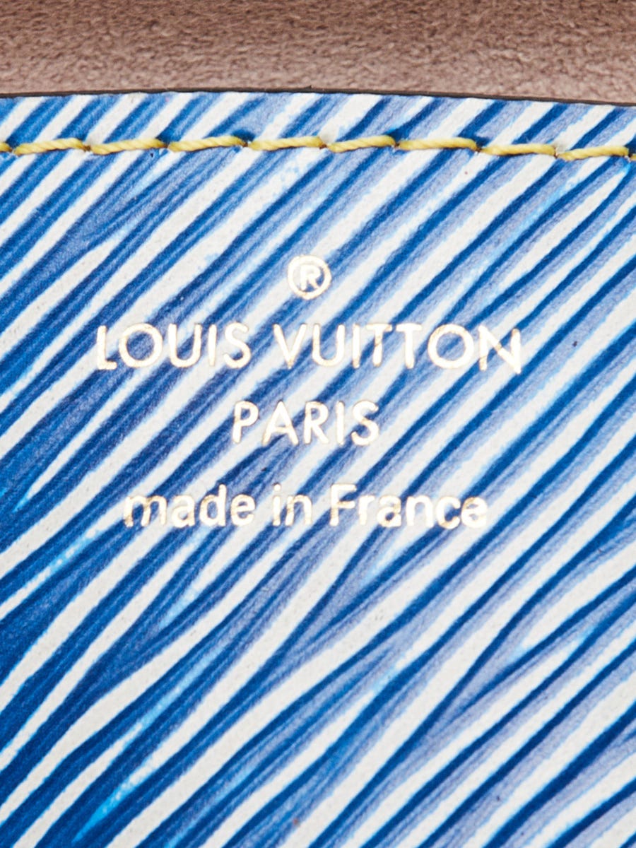 Louis Vuitton Denim Epi Leather Twist MM Bag | Yoogi's Closet