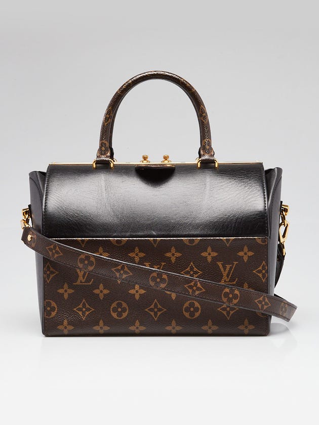 Louis Vuitton Black Leather Speedy Doctor 25 Bag