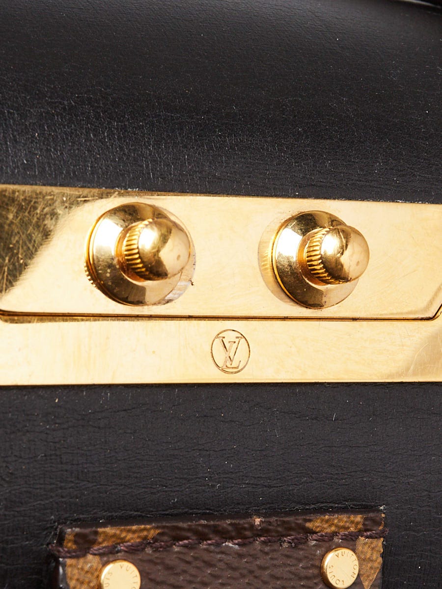 Louis Vuitton Black Leather Speedy Doctor 25 Bag | Yoogi's Closet