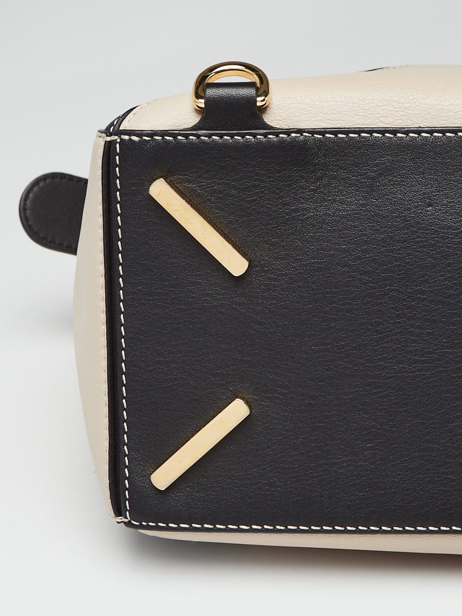 Loewe Tri-Color Grained Calfskin Leather Medium Puzzle Bag