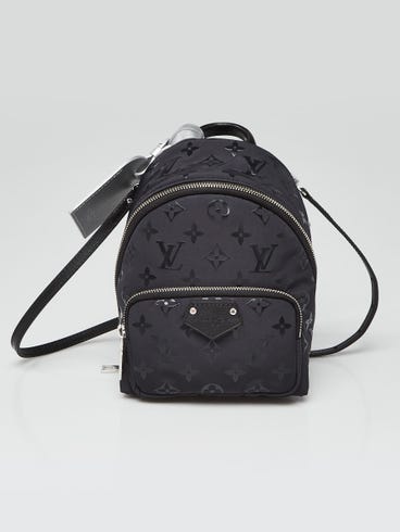 Louis Vuitton Polar Night Monogram Nylon Palm Springs Mini Backpack Bag | Yoogi's Closet Louis Vuitton Polar Night Monogram Nylon Palm Springs Mini Backpack Bag | Yoogi's Closet