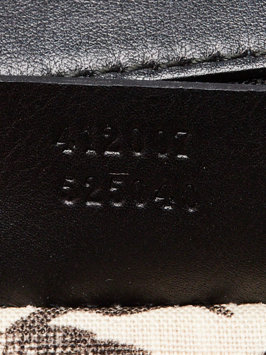 Gucci Black Calfskin Leather Animalier Shoulder Bag | Yoogi's Closet