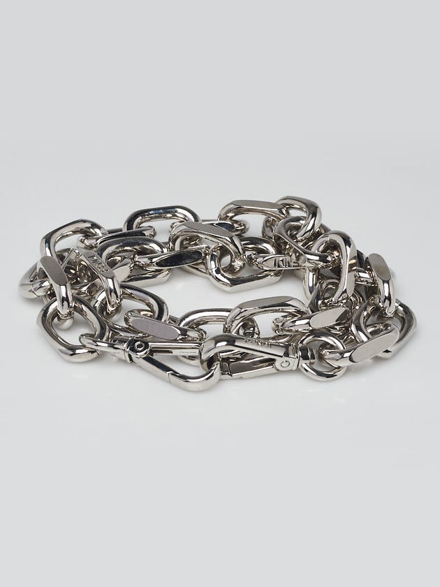 Fendi Palladium Metal Chain Strap You Shoulder Strap