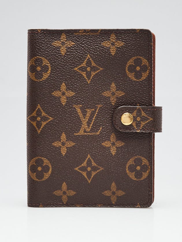 Louis Vuitton Monogram Canvas Small Agenda Cover/Notebook