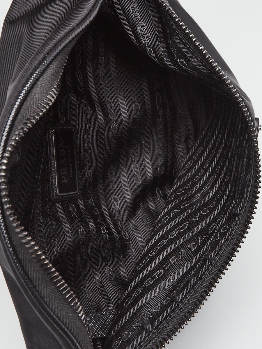 Prada Black Re-Nylon Belt Bag | Yoogi's Closet