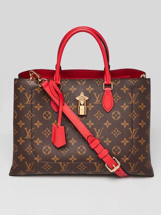 Louis Vuitton Monogram Canvas Flower Tote Bag