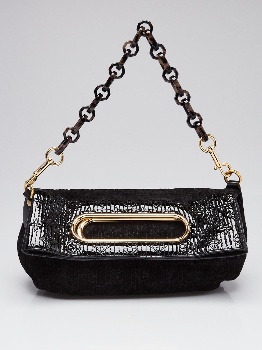 Louis Vuitton Limited Edition Black Monogram Motard Before Dark Bag