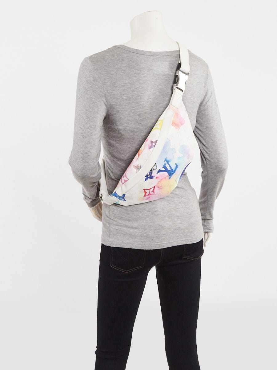 Louis Vuitton Limited Edition Multicolor Watercolor Discovery BumBag