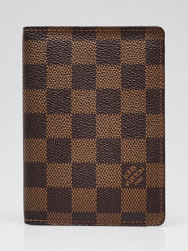 Louis Vuitton Damier Canvas Passport Cover