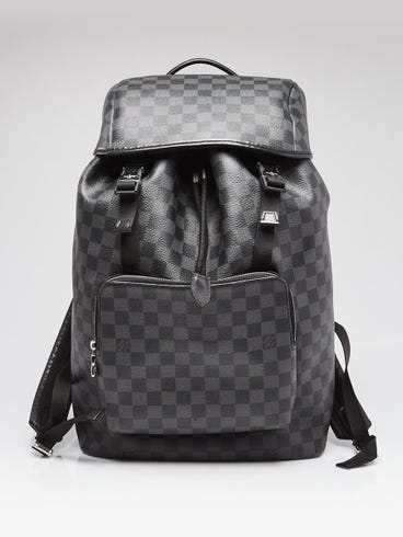 Louis Vuitton Damier Graphite Canvas Zack Backpack Bag | Yoogi's Closet Louis Vuitton Damier Graphite Canvas Zack Backpack Bag | Yoogi's Closet