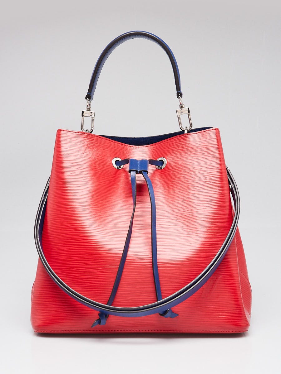 Louis Vuitton Coquelicot/Indigo Epi Leather NeoNoe Bag