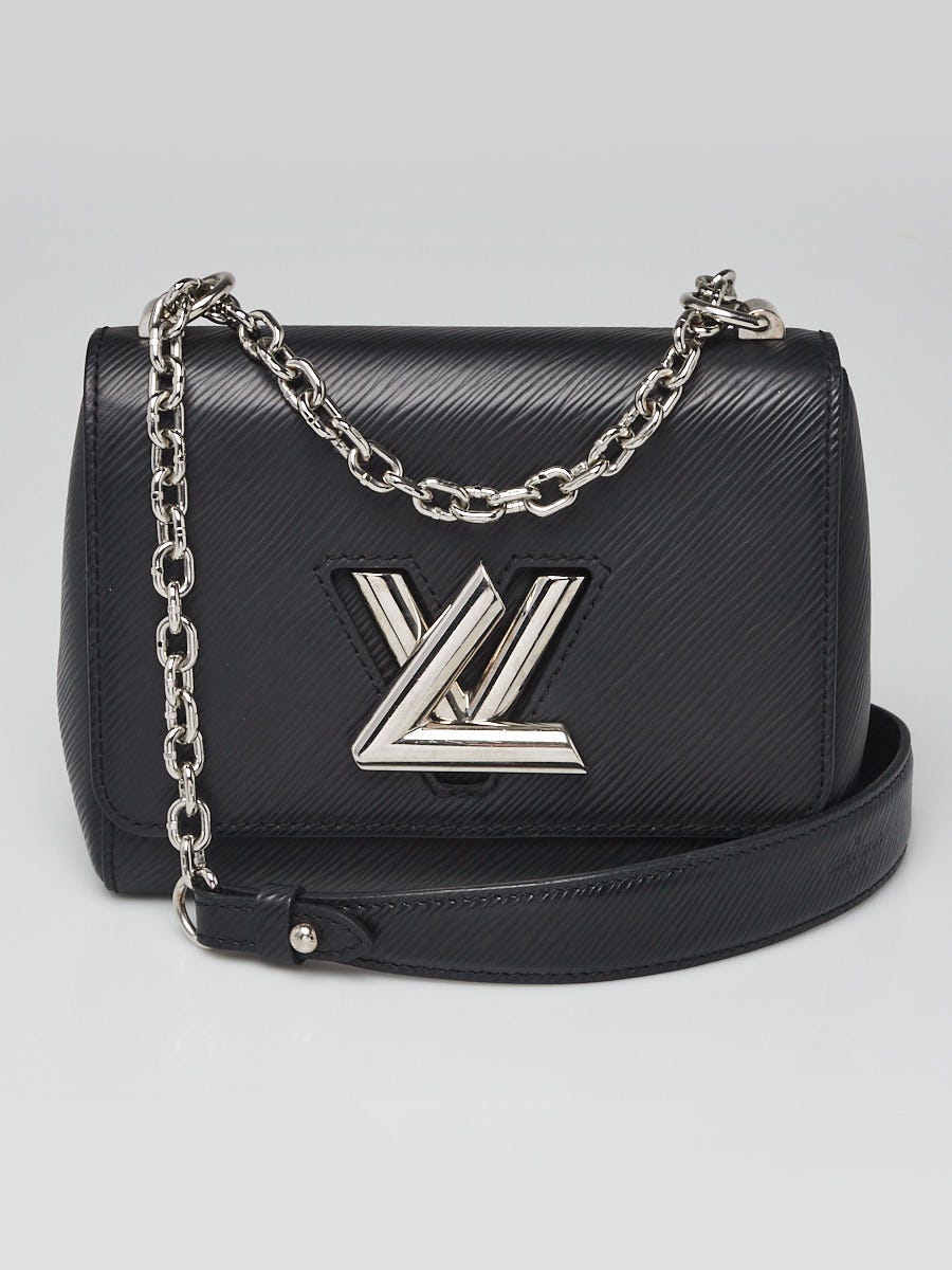 Louis Vuitton Black Epi Leather Twist PM Bag