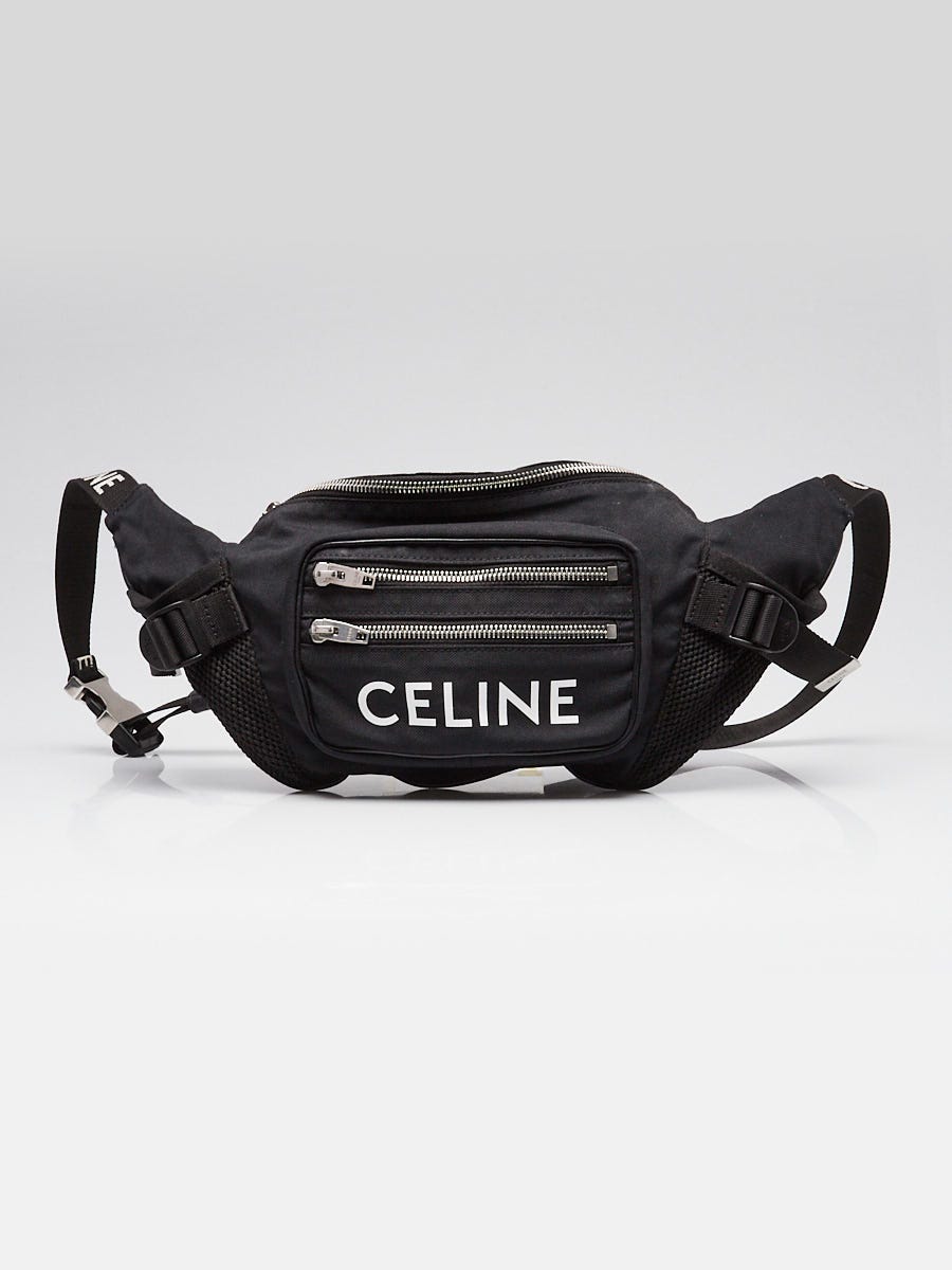 Celine Black Nylon Trekking Large Belt Bag