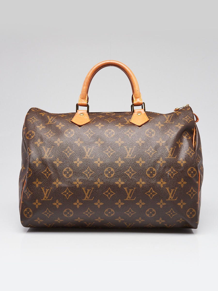 Louis Vuitton Monogram Canvas Speedy 35 Bag