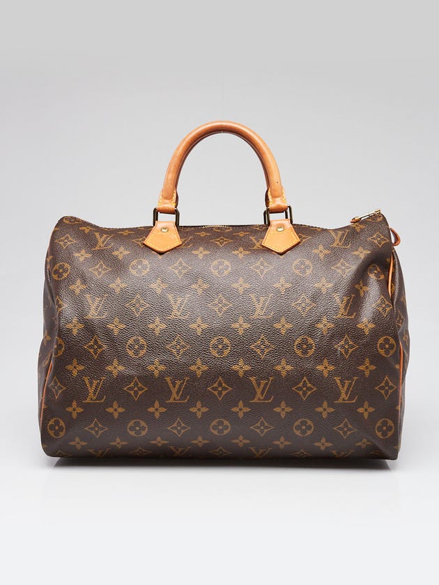Louis Vuitton Monogram Canvas Speedy 35 Bag