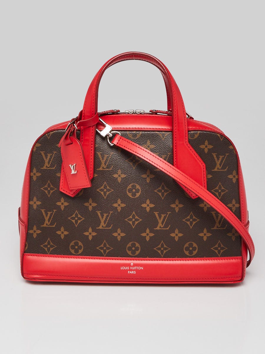 Louis Vuitton Coquelicot Monogram Canvas Dora PM Bag | Yoogi's Closet