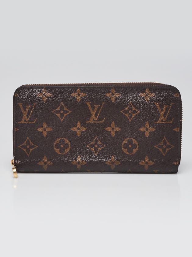 Louis Vuitton Monogram Canvas Zippy Wallet