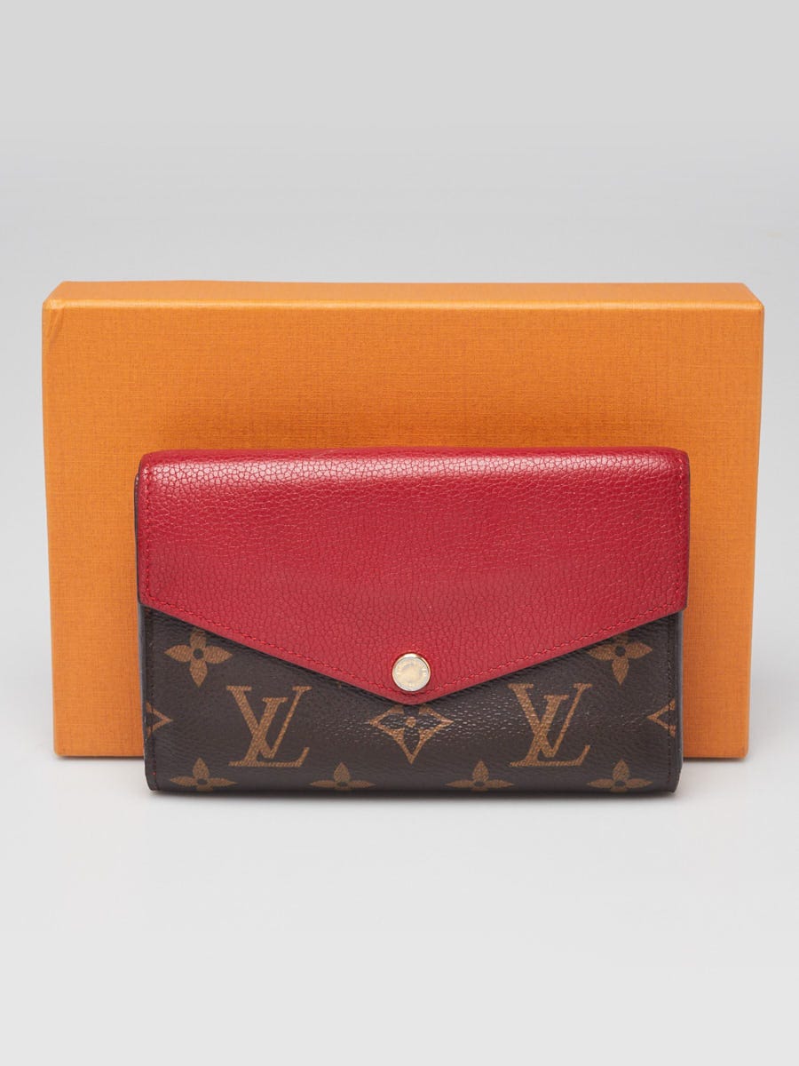 Louis Vuitton Cerise Monogram Canvas Pallas Compact Wallet