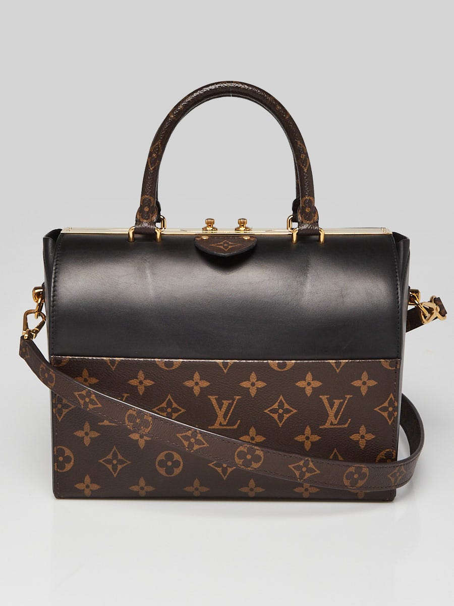 Louis Vuitton Black Leather Speedy Doctor 25 Bag | Yoogi's Closet