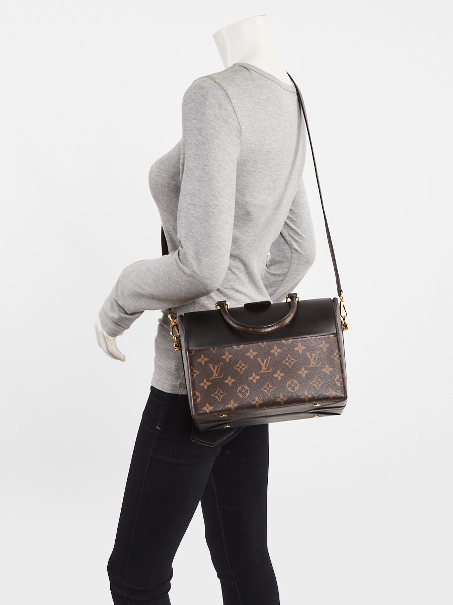 Louis Vuitton Black Leather Speedy Doctor 25 Bag | Yoogi's Closet